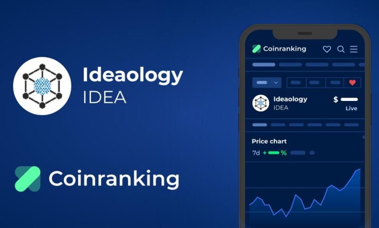 Ideaology price today, IDEA to USD live price, market cap