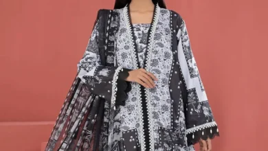 Stitched Lawn Suit